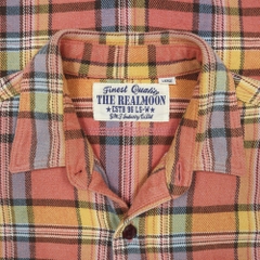 Realmoon Japan Heavy Flannel Work Shirt Size M