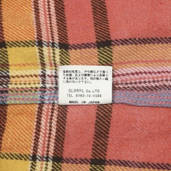 Realmoon Japan Heavy Flannel Work Shirt Size M