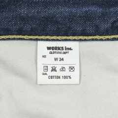 Triple Works by Iron Heart Japan Selvedge Denim Jeans Size 34