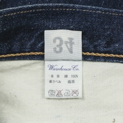 Heller's Cafe by Warehouse Japan Selvedge Denim Jeans Size 34