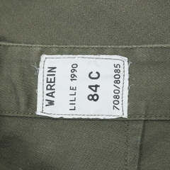 Vtg French Army Olive Green Uniform Pants Size 32
