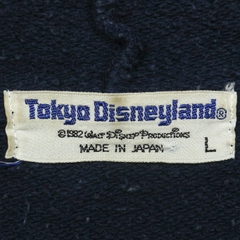 80s Tokyo Disneyland Japan Logo Hoodie Size M