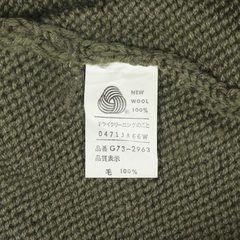 90s McGregor Military Olive Wool Sweatshirt Size M