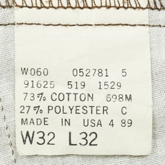 Vintage 80s Levi's 519 Corduroy Jeans Size 31