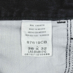 00s Rustler Black Denim Worker Jeans Size 36