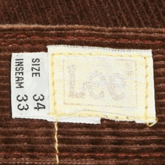Vintage 80s Lee USA Corduroy Jeans Size 32