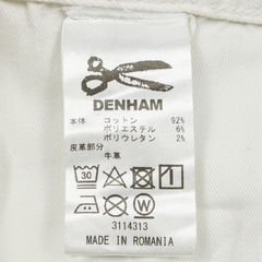 Denham Razor Slim White Denim Jeans Size 29