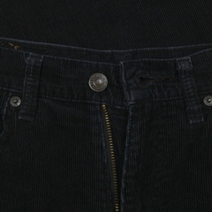 90s Levi's 515 Japan Black Corduroy Jeans Size 28