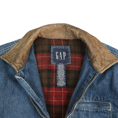 Gap 90s Blanket Lined Denim Jacket Size L