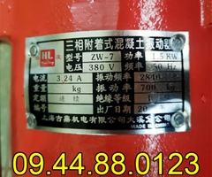 Đầm rung bê tông Hua ling 1.5KW ZW7 380V