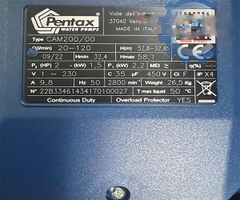 Máy bơm dân dụng Pentax CAM200 1.5KW/2HP