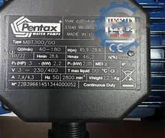Máy bơm dân dụng Pentax MBT300 2.2KW/3HP