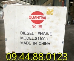 Đầu nổ Diesel QuanTrai D16 S1100D làm mát bằng nước đề