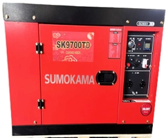 Máy phát điện chạy dầu Sumokama 6KW SK9700TD Cách âm