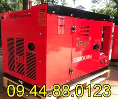 Máy phát điện chạy dầu Sumokama 8KW SK11000T Cách âm