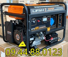 Máy phát điện chạy xăng LiFan 6500E 5KW đề nổ