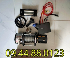 Tời điện kéo xe Niki 6000LB 24V