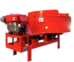 Máy trộn bê tông cố định 12 bao lắp đầu nổ