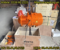 Pa lăng xích điện di chuyển Kento 2 tấn 6m HHBB02-02 380V