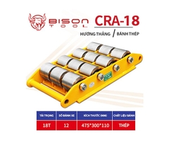 Con rùa chuyển hàng Bison 18 tấn CRA-18 bánh thép hướng thẳng