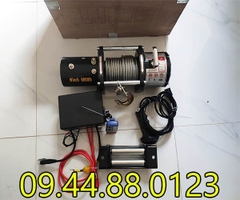 Tời điện kéo xe Fujifa 6000LB 24V