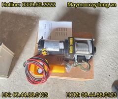 Tời điện kéo xe Bison 3000LBS 24V