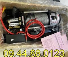 Tời điện kéo xe Niki 12000LBS 12V