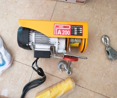 Tời điện mini Niki PA200 30m