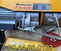 Tời điện mini Rakuda PA400 30m