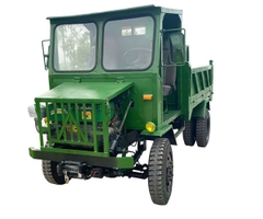 Xe công nông đầu ngang 3.5 khối 1 cầu đầu nổ D36 phanh dầu