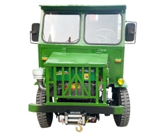 Xe công nông đầu ngang 3 khối 1 cầu đầu nổ D35 phanh dầu