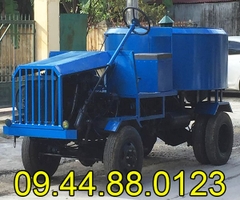 Xe trộn bê tông tự hành 18 bao 2 cầu