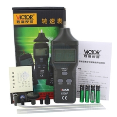 Thiết bị đo vòng tua động cơ VICTOR 6236P (Tiếp xúc; phản quang)