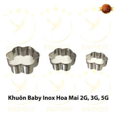 Khuôn Yến Inox Baby Hoa Mai