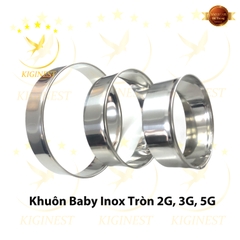 Khuôn Yến Baby Tròn - Inox Dày