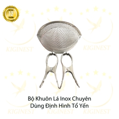 Bộ Khuôn Lá Inox 304 Định Hình Tổ Yến