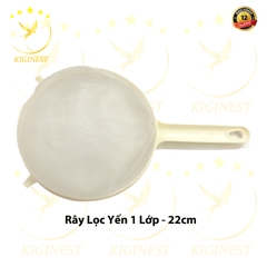 Rây Nhựa Lọc Yến 1 Lớp 22cm