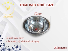 Thau Inox Cao Cấp Không Gỉ