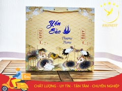 Túi Giấy Họa Tiết Hoa Sen 100G