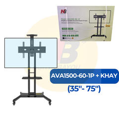 Khung treo tivi DI ĐỘNG North Bayou AVA1500 + KHAY RỜI Camera phía trên (32