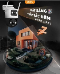 Camera Wifi Imou 6MP S7XP-6M0WED - 2 mắt 2 khung hình (Thùng 12C) - Outdoor