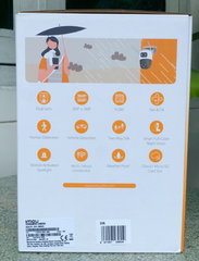 Camera Wifi Imou 6MP S7XP-6M0WED - 2 mắt 2 khung hình (Thùng 12C) - Outdoor