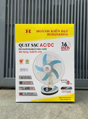 Quạt sạc Honjianda HJD-FL 316 LED