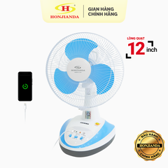 QUẠT VÀ ĐÈN SẠC FL 312 – Loại 2 bình