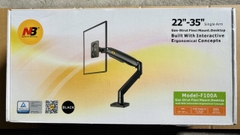 Giá kẹp bàn NB F100A đen (22