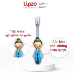 Bàn Chải Đánh Răng Trẻ Em Lipzo Kids S3 Mẫu Mới Lông Chỉ Tơ Nha Khoa Dành Cho Bé Từ 2 Tuổi