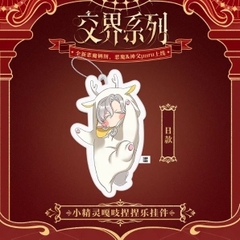 Móc bông Smyrna & Capri - Chuyện tình alpha chính hãng Mẫu 1
