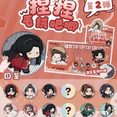 Pack mochi huy hiệu xả stress Thiên quan tứ phúc