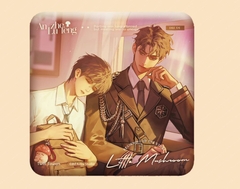 Huy hiệu Cây nấm nhỏ chính hãng Mẫu 21