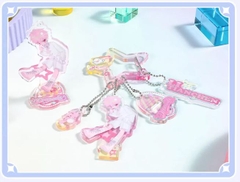 Móc khóa kiêm standee Link Click chính hãng (chọn mẫu nào nhắn cskh)